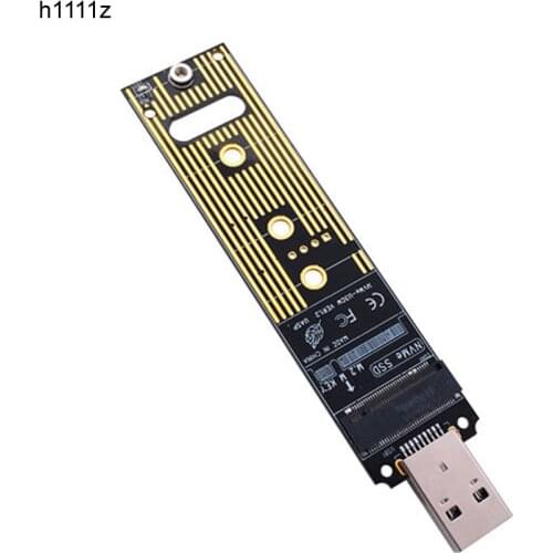 M.2 NVME SSD to USB 3.1 Adapter PCI-E to USB-A 3.0 Internal Converter Card 10Gbps USB3.1 Gen 2 for Samsung 970 960/For Intel NEW