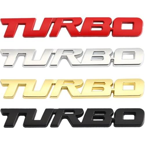 Turbo Car Sticker Auto Front Hood Grille Emblem Badge Decal for BMW Mercedes Audi Ford Toyota Honda Peugeot Mazda Volvo Hyundai
