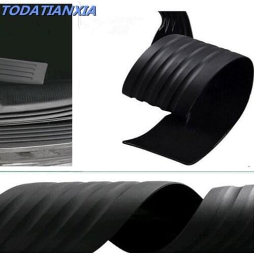 2021New Car Rear Bumper Trunk Protection Sticker FOR lada vesta jetta mk6 audi q7 peugeot 2008 bmw f31 suzuki sx4 opel astra k