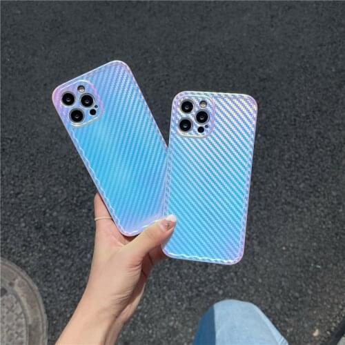 Popular New INS laser Dazzle colour case For iphone 12 pro max mini XS MAX XR 7 8 Plus SE2 Protective Phone Shell for 11 pro max