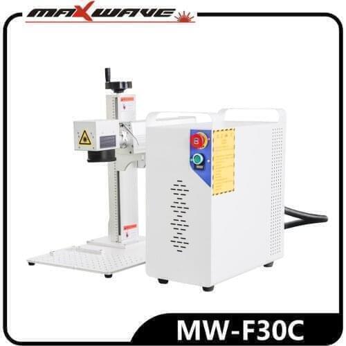 Split Desktop Fiber Laser Marking Machine 20W 30W 50W Metal Engraving Machine