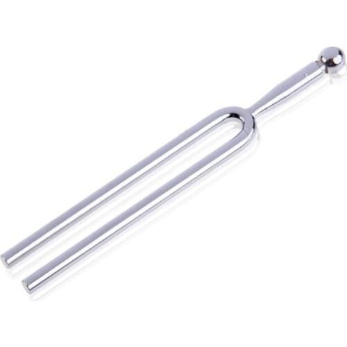Silver Stainless Steel Musical Instrument Violin Guitar Tone Tuning Fork A-440 Quality Accessory Tuning Musical Tools