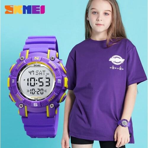 SKMEI Kids Watch Top Brand Fashion Outdoor Sport Watch Count down Stopwatch Wristwatch Fashion Girl and Boy Clock Children Watch