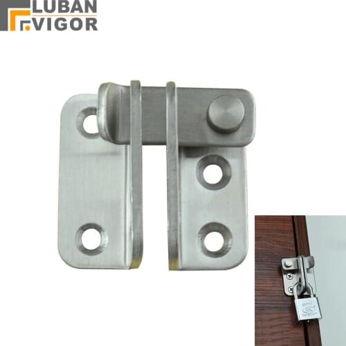 Thick stainless steel door latch/wardrobe/ bathroom bolt,more safe and strong,with lock hole,for Sliding Door,Hardware Locks