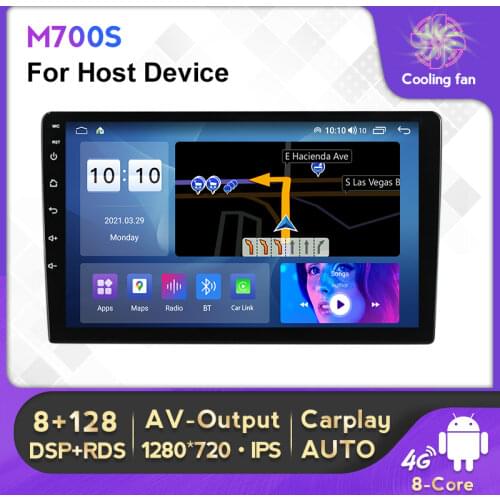 6+128G 4G Lte Android 10.0 Car Radio Multimedia Player 2Din Universal GPS Navigation Fit For Honda Nissan Volkswagen Kia Etc
