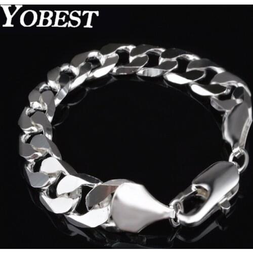 YOBEST Silver-Color jewelry bracelet fine fashion jewelry bracelet for man and women