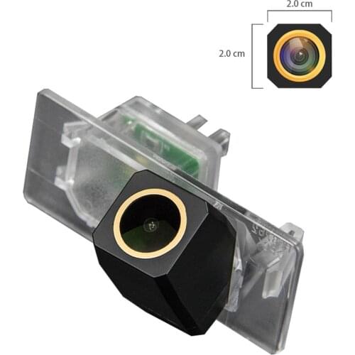 HD 1280x720p Rear View Reversing Backup Camera for VW Golf 7 Estate Sport Wagen Alltrack Passat B7 Alltrack B8 ,Golden Camera