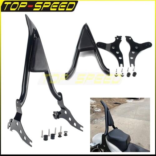 1 1/2 in. Motorcycle Backrest W/Docking Sissy Bar For Harley '18-later FLFB FLFBS FXBR FXBRS Softail Breakout - FXBR 2018-2019