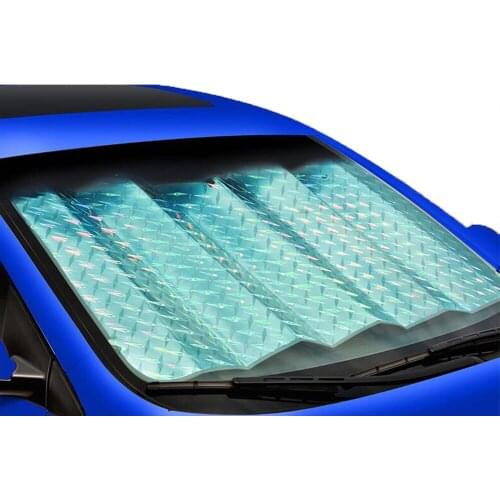 1PC Thick Car Laser Film Sunshade Cover High-efficiency Insulated Car Interior Front Gear for three different models