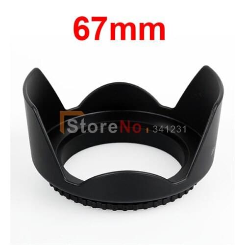 2pcs 67mm Flower Petal Lens Hood For Canon for Nikon 67mm lens