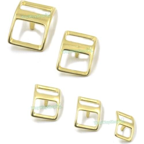 2 Pcs Solid Brass Conway Buckles Harness Western Horse Bridle Tack Belt Tools Hardware