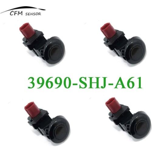 4pcs New PDC 39690-SHJ-A61 Ultrasonic Parking Sensor Fits For 05-10 Honda Odyssey Inner Rear