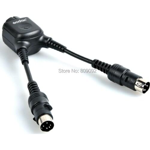 High quality Photography accessories Godox DB-02 Cable Y Adapter 2 to 1 for PROPAC Power Pack PB960 Flash AD360 AD180