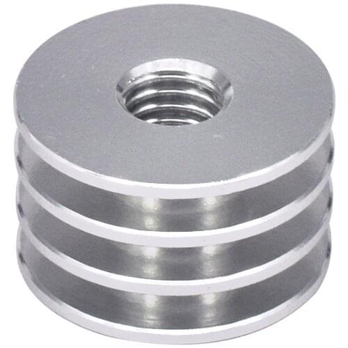 Aluminum Mini Heat Sink M6 Thread Throat DIY Hotend for 3D Reprap Printer Parts J-head Extruder 1pcs