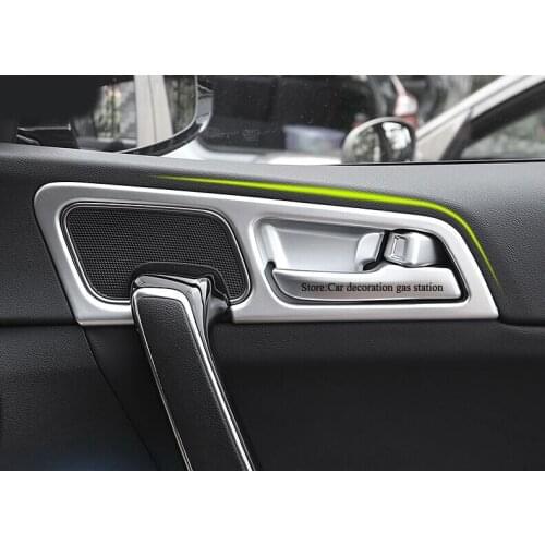 Car accessories styling for Kia sportage kx5 16-17 abs chrome handle bowl panel trim frame Interior Door Handles car sticker