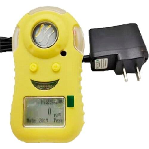 CE ATEX Rechargeable Portable Hydrogen sulfide Gas Leak alarm Detector H2S gas Analyzer