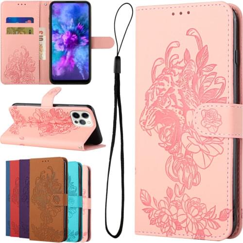 3D Pattern Flip Case For Xiaomi 11 Lite Redmi K40 Note 9 10 Pro 8T Leather Card Slot Stand Wallet Cover For iPhone 12 Mini Etui