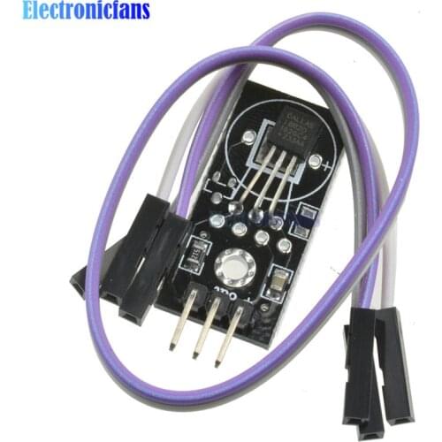 2PCS Digital DS18B20 Temperature Measurement Module Detection Sensor Board for Arduino DC 5V Dupont Wire 18B20 Digital Signal