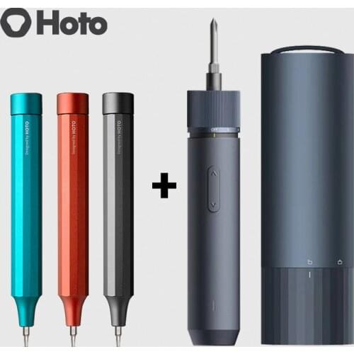 HOTO Electric Screwdriver Precision Screwdriver Multi-function Screw driver Screwdriver Set Magnetic Storage Box 24/26 PCS Bits