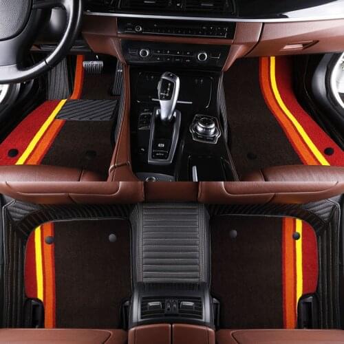 Myfmat foot car floor mats for VOLKSWAGEN ALLSPACE R-LINE POLO PASSAT TOURAN L Cross Lavida GOL SANTANA TIGUAN L Touran Tiguan