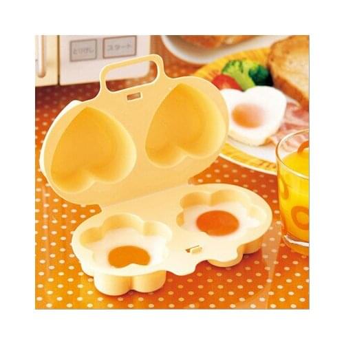 Loving Heart +Flower Egg Boiler 2015 Fashion Egg & Omelet Cooker Cooking Tools