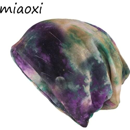 Miaoxi New Skye Women Fashion Hat Rayon Adult Lady Dance Hat Caps Double Autumn Warm Beanies Skullies For Girls Gorros Sale