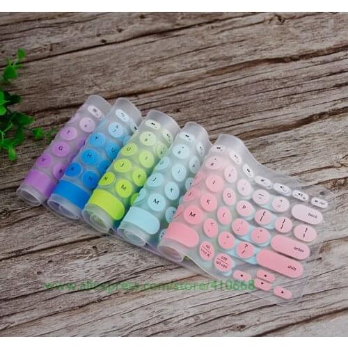 Soft Silicone Keyboard Cover Protective Film For logitech K380 K 380 Bluetooth keyboard multi-device mechanical Skin Protector