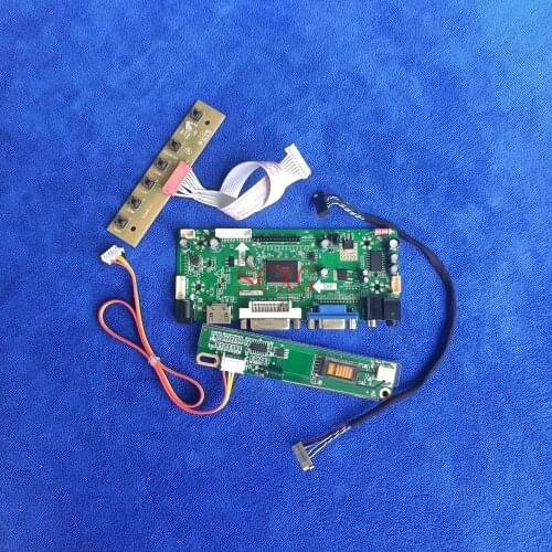 LVDS 20 Pin 1CCFL HDMI-compatible VGA DVI M.NT68676 driver board DIY Kit LCD monitor 1280*800 For LTN121AP02/LTN121AT02/LTN121W1