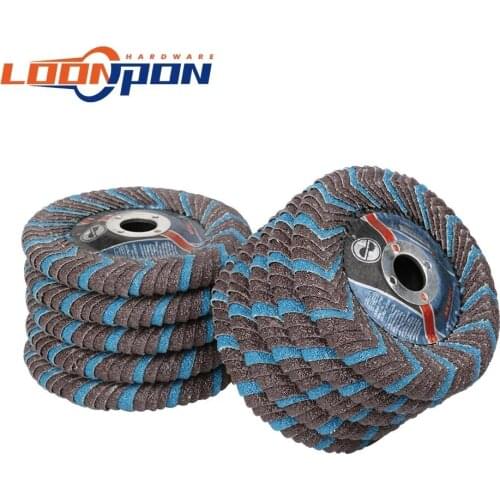 125mm 5 Inch Professional Flap Discs Grinding Discs 80Grit Grinding Wheels Blades For Angle Grinder 2-10PCS