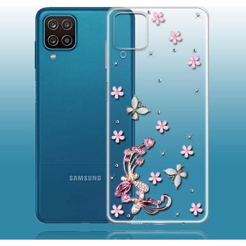 Luxury Ultra Clear Soft Case For on Samsung A12 Case back phone case For Samsung Galaxy A12 F62 M62 M12 F12 A42 5G DIY 3D Cover