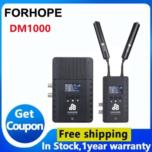 Forhope DM1000 1000FT Wireless Transmission SDI System HDMI Compatible Transmitter And Receiver TX & RX Kit