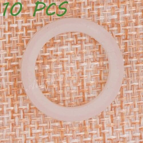 10pcs 6923000 Universal PDC Parking Sensor O-Ring For GM Chrysler Peugeot Buick Parking Bumper Object 0263006052 White etc