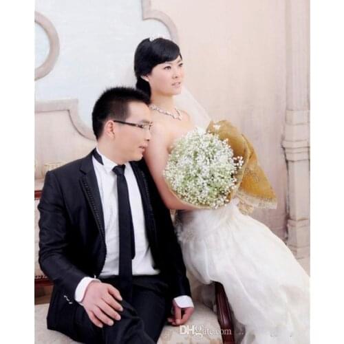 100Pcs/lot Gypsophila silk baby breath Artificial Fake Silk Flowers Plant Home Wedding Party Home Decorations supplies