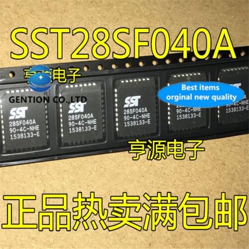 10Pcs SST28SF040A SST28SF040A-90-4C-NHE PLCC-32 in stock 100% new and original