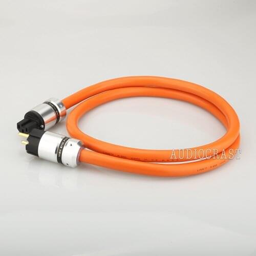 Audiocrast 5N OFC Pure Copper European standard Power Connector EU Schuko Power Cord HIFI