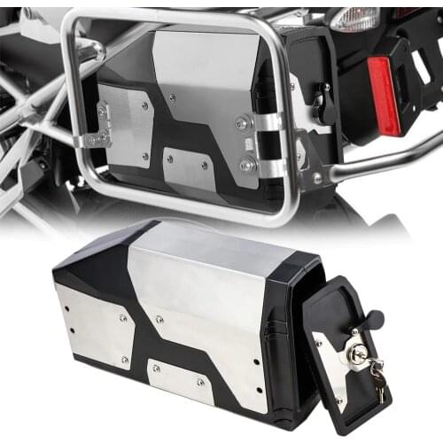For BMW R1200GS LC Adventure 2004-2012 Left Side Toolbox for BMW R1250GS Adventure Aluminum Side Box for GS 1200 2008 2010