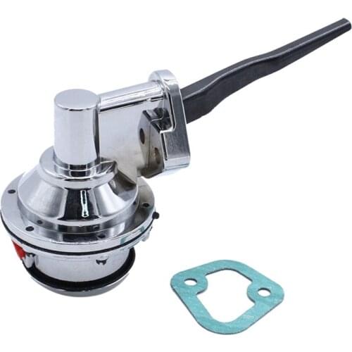 For Big Block Ford FE Chrome High Volume Mechanical Fuel Pump 352 360 390 427 428