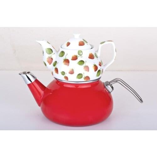 Eternity Top Porcelain Six Enameled Elegant Teapot (FREE SHIPPING) - Made in TURKEY Kitchenware - Teapot - Turkish - Drink