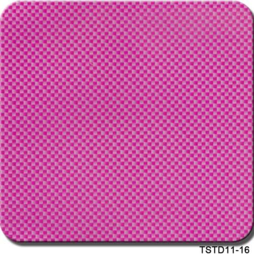 CSTD11-16 1mX50m hydrographics printing film rose red carbon fiber wtp
