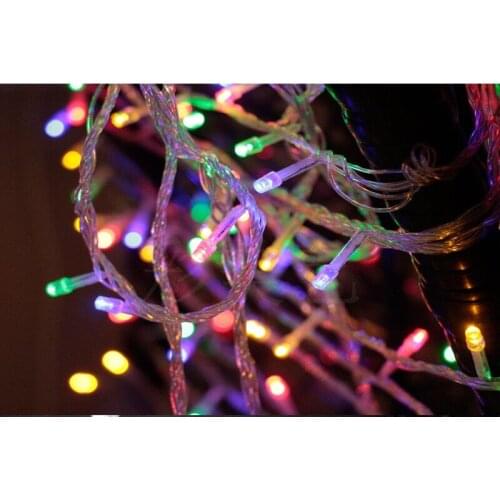 20M 200LEDs Fairy String Light Christmas Linkable Xmas Wedding Garden Garland tree Holiday Lighting decor 3 Colors option-Static