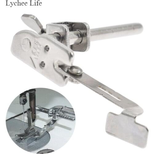 Lychee Life Adjustable Guage Industrial Sewing Machine Regulation Guide K601 Presser Foot Spare Part Set Aside K601 Accessories