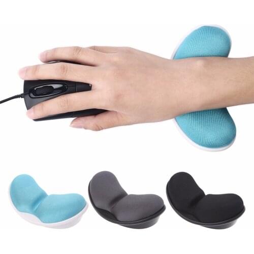 Memory Foam Mouse Pad Anti-skid Mousepad Support Wrist Rest Mat Ergonomic Office Healthy for Computer Laptop Desktop C26