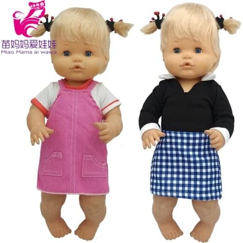 Nenuco Dress Ropa Y Su Hermanita 40cm Baby Dolls Clothes Children Girl Toys Clothes