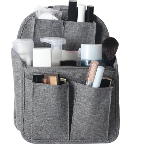 Backpack Organizer Insert,Nylon Organizer Insert for Backpack Rucksack Shoulder Bag Woman divider foldable Inner Storage Bag