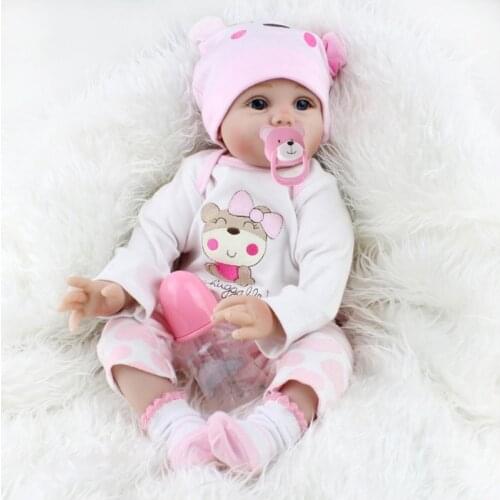 Reborn Newborn Baby Realike Doll Handmade Lifelike Silicone