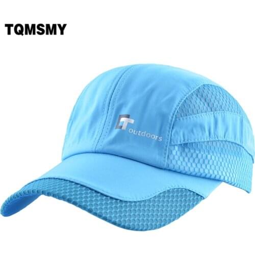 TQMSMY Unisex Mens Visor Breathable Mesh Baseball Cap Men Women Summer Hat Snapback Hat Adjustable Runnings Caps TMA49