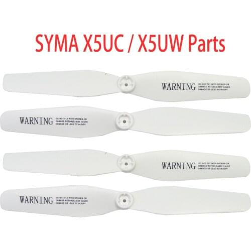 4 PCS/LOT Propellers For Syma X5UC X5UW Rc Helicopter Screws Rc Quadcopter Blade Parts Drones Spare Parts
