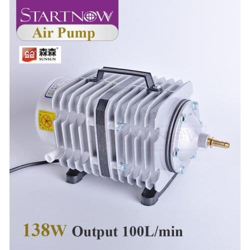 Startnow SUNSUN Air Pump ACO-008 220V 138W Electric Magnetic Air Compressor For Laser Machine Ash Remove Aquarium Fish Farming