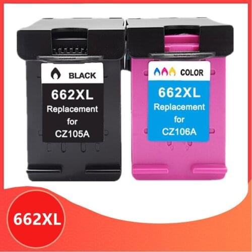 Replacement for HP662 662XL Ink Cartridge for HP 662 Deskjet 1015 1515 2515 2545 2645 3545 4510 4515 4516 4518 printer