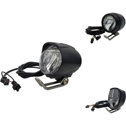 6V-80V 24V 36V 48V 60V Universal Compatible Bike Electric Bicycle E-Bike Headlight Front Light Head Light Lamp